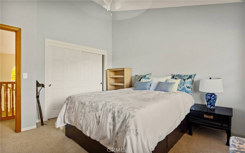 Bedroom #2 vaulted Ceilings