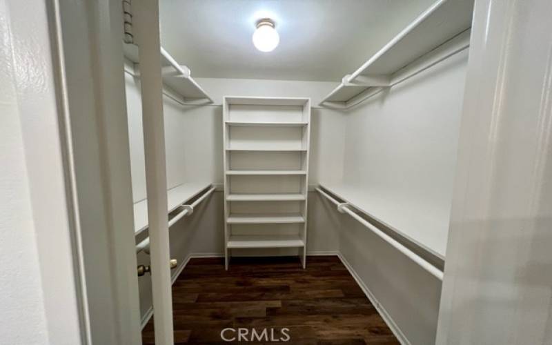 Primary Bedroom Walk-in closet