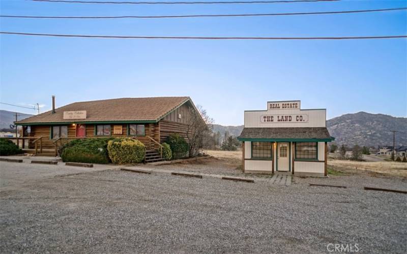 Both buildings on one property.