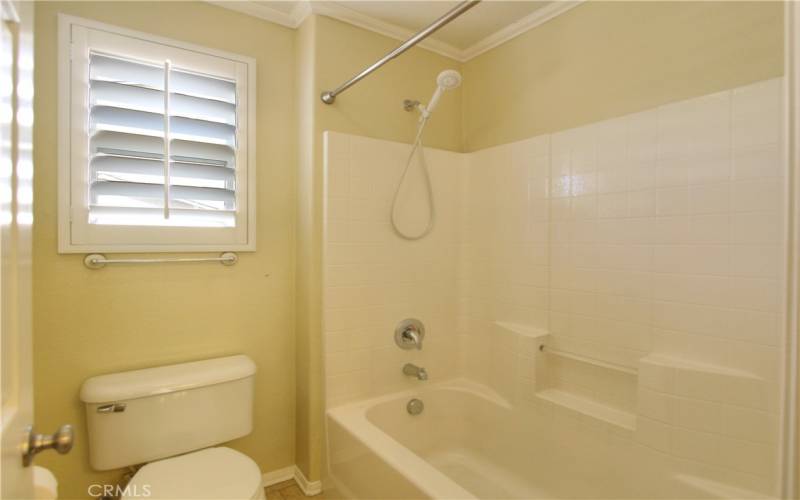 Upstairs guest bathroom