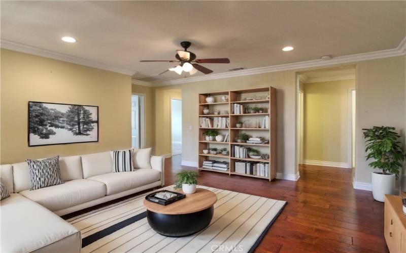 Upstairs bonus room