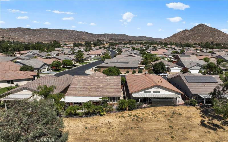 Back Yard Aerial View