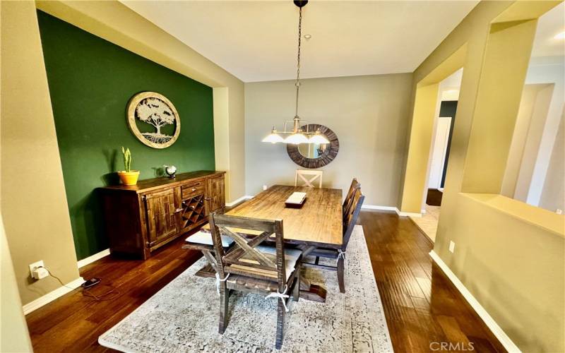 Formal dining room.