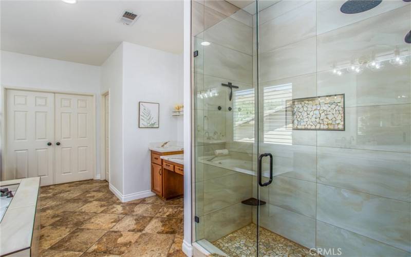 PRIMARY BATH WITH WALK-IN SHOWER