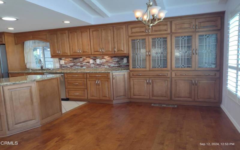 Kitchen as Seen from Dining Room