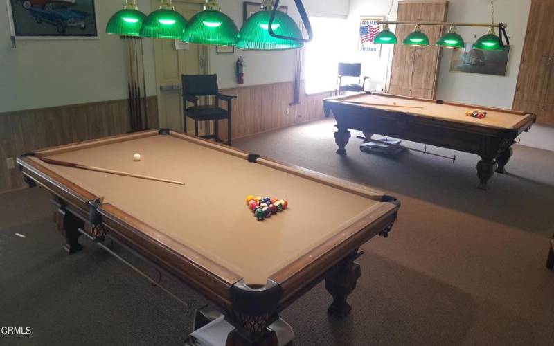 5. Pool Tables