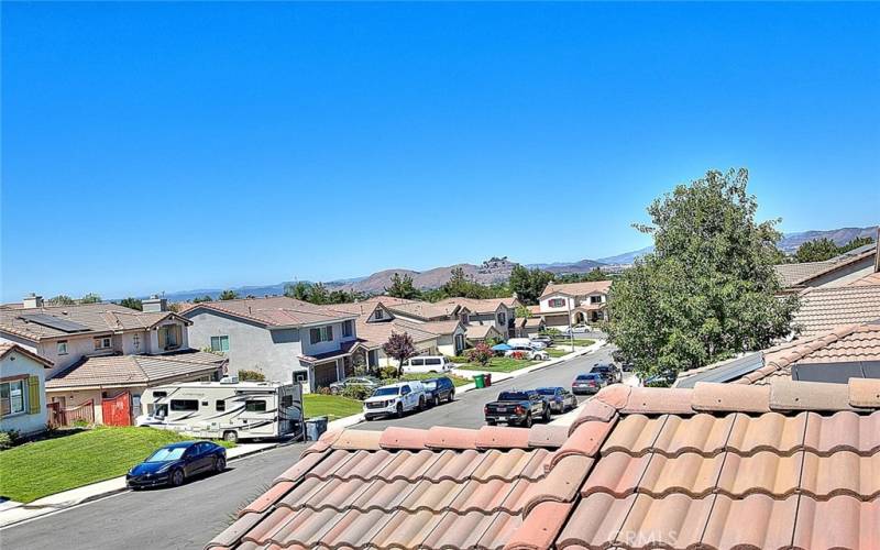 View of Neighborhood off Front Balcony