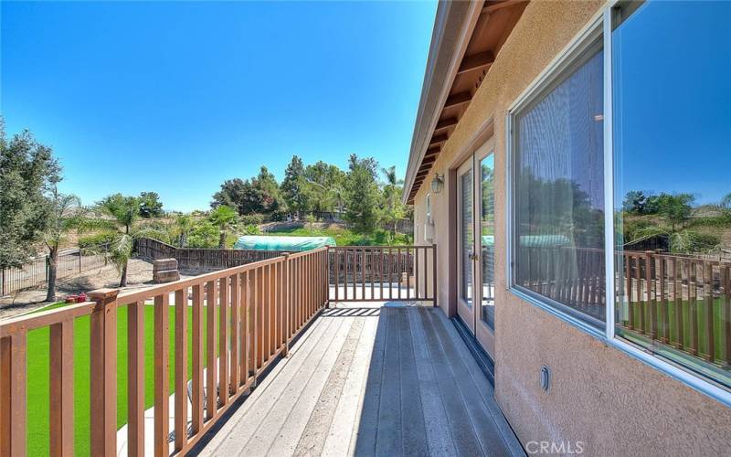 View of Backyard from your Master Bedroom