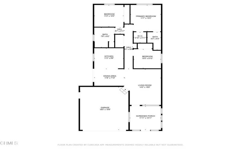 Floorplan w measurements