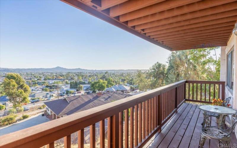 Deck off Primary Bedroom