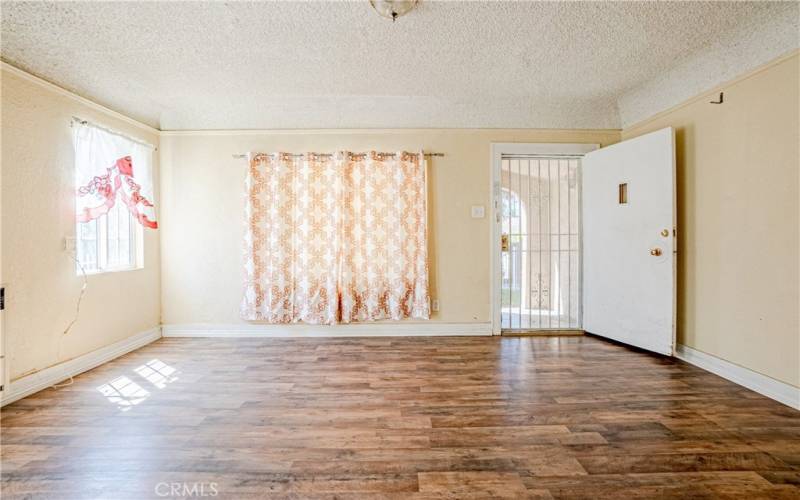 Front Door View in Living Room