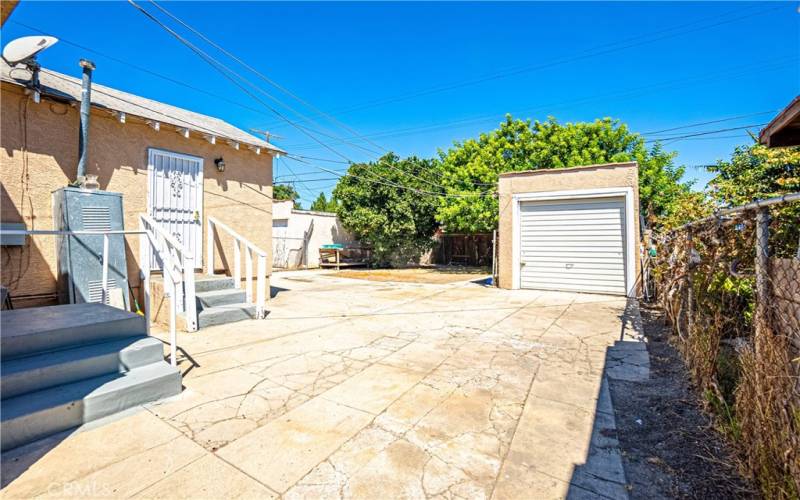 Backyard Patio