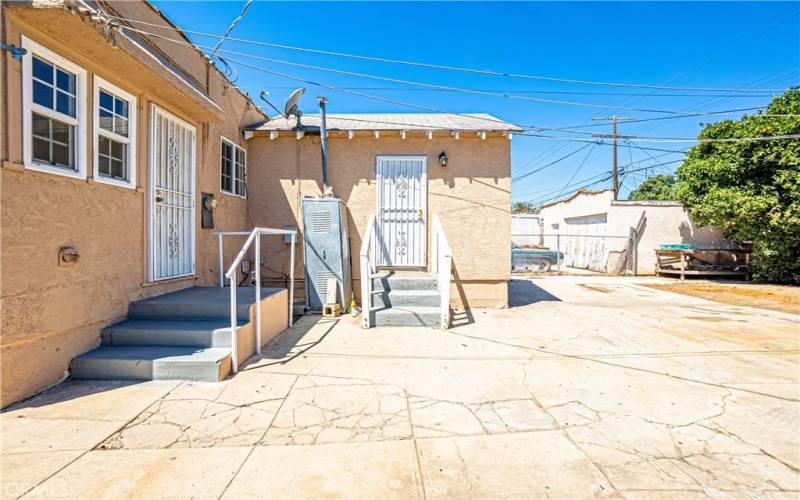 Backyard Patio