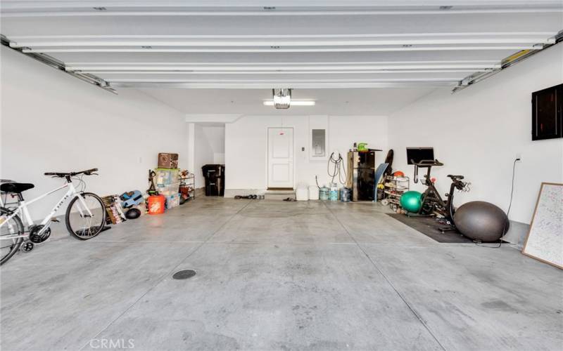 Two-Car Garage with Electric Vehicle Charging Station