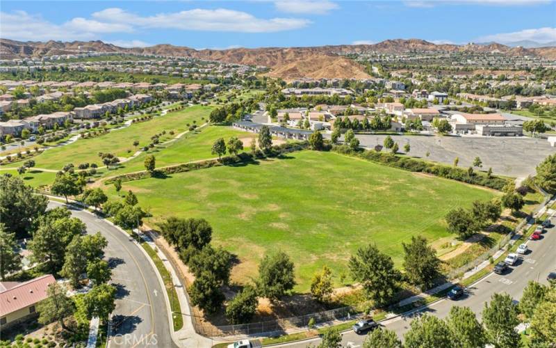 Valencia West Creek's Fields and Rio Norte Junior High School