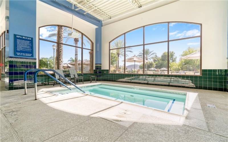 Solera Diamond Valley Community Clubhouse interior.