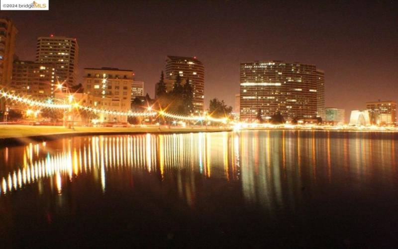 Lake Merritt at Night