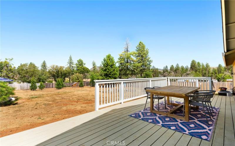 Oversized Back Patio