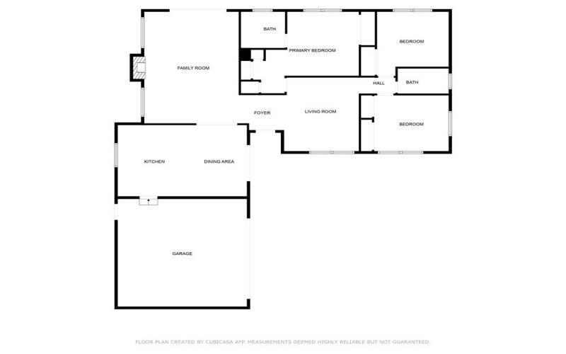 Estimated floor plan