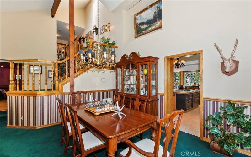 Dining Area And Kitchen Entry