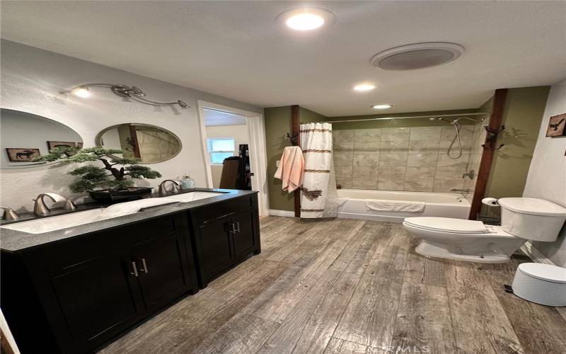 Master bathroom