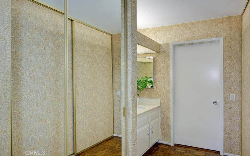 Hallway in Master Bedroom