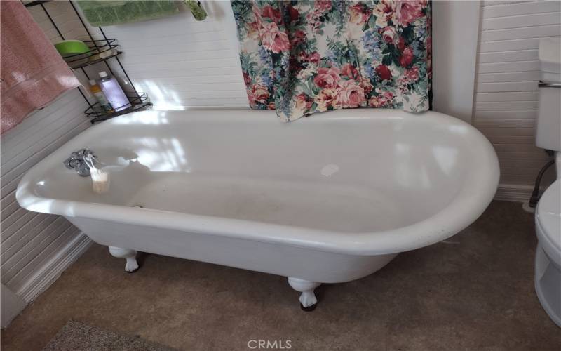 claw foot tub