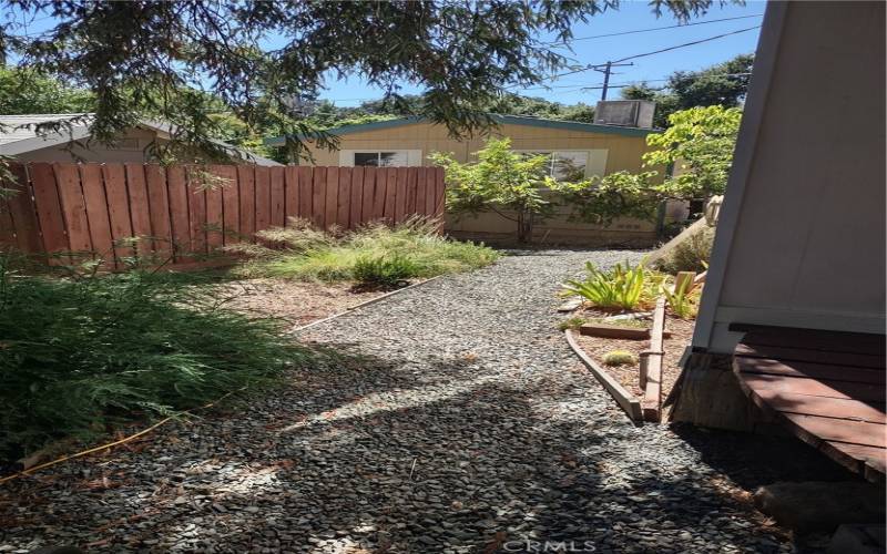 Pathway to cottage