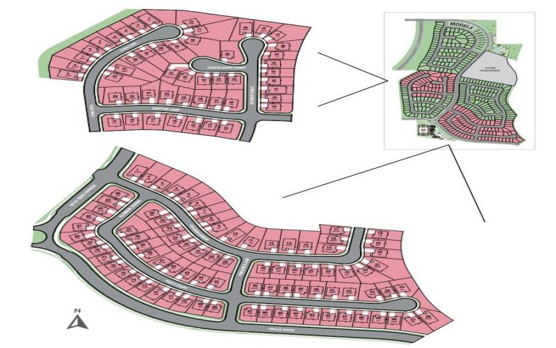 Community Map - Rosa at Siena