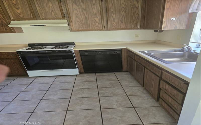 Upgraded and newly painted kitchen