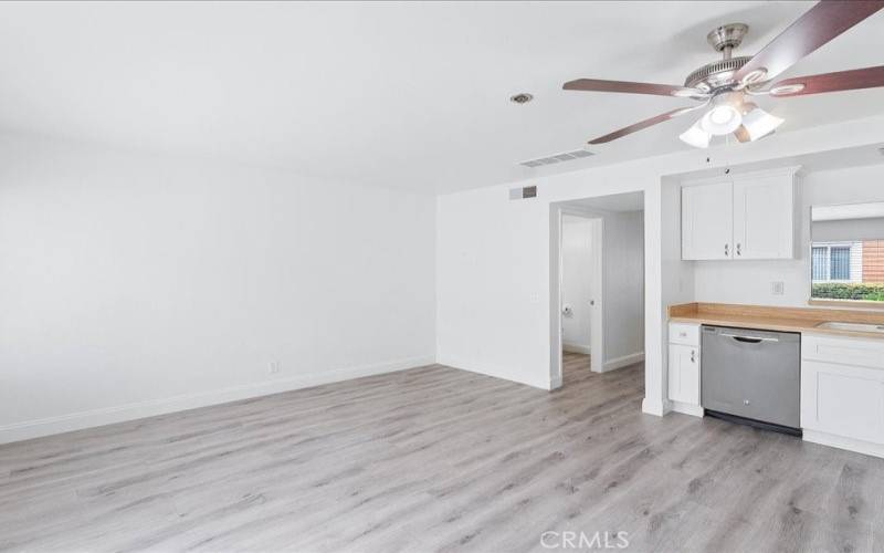 Kitchen towards dining area.