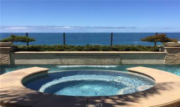 Home has Totally Unobstructed Panoramic Views of Ocean, White Crashing Waves on the Famous Crystal Cove Beach, Catalina Sunsets and City Lights at Night