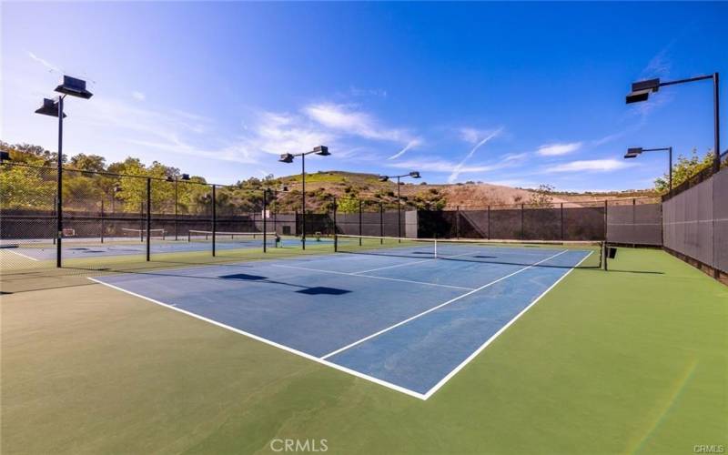 Tennis Courts, Basket Ball Courts, several Parks in the community and community events