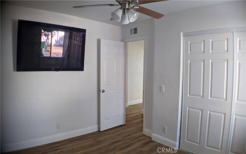 Bedroom #2 with TV