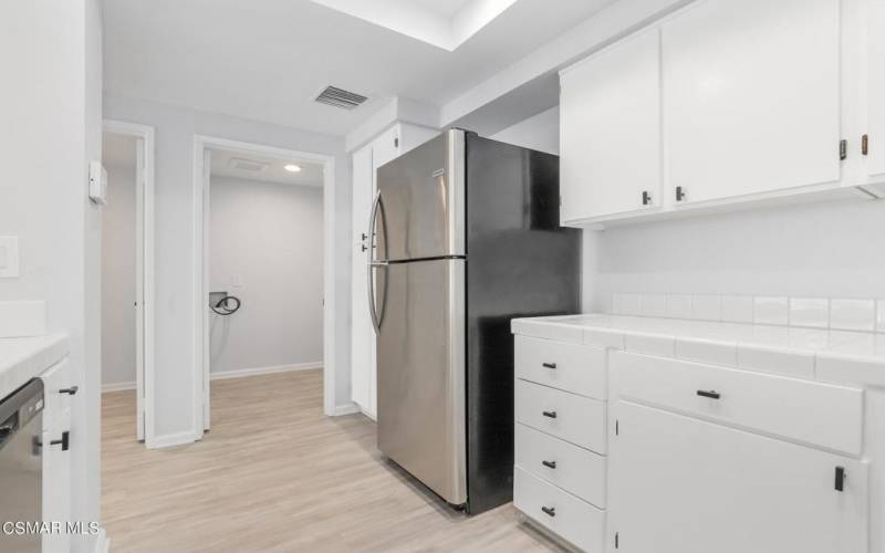 kitchen towards laundry room