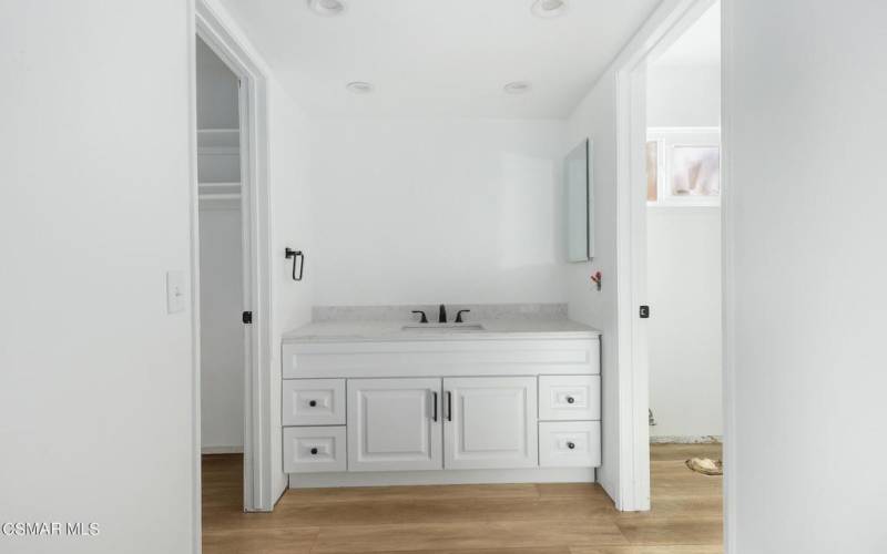 Primary Vanity area