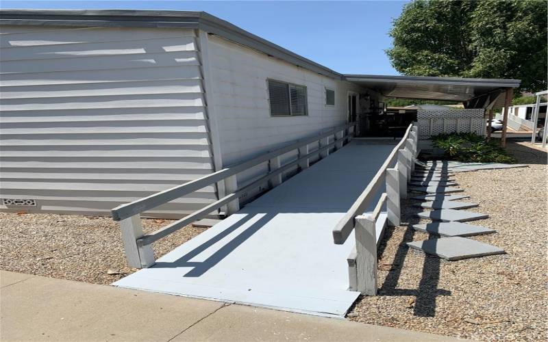 Handicap ramp