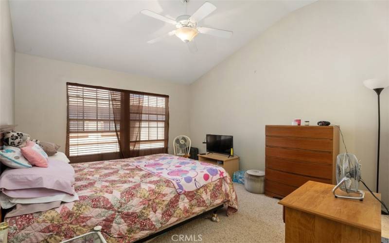 Second bedroom with Ceiling Fan