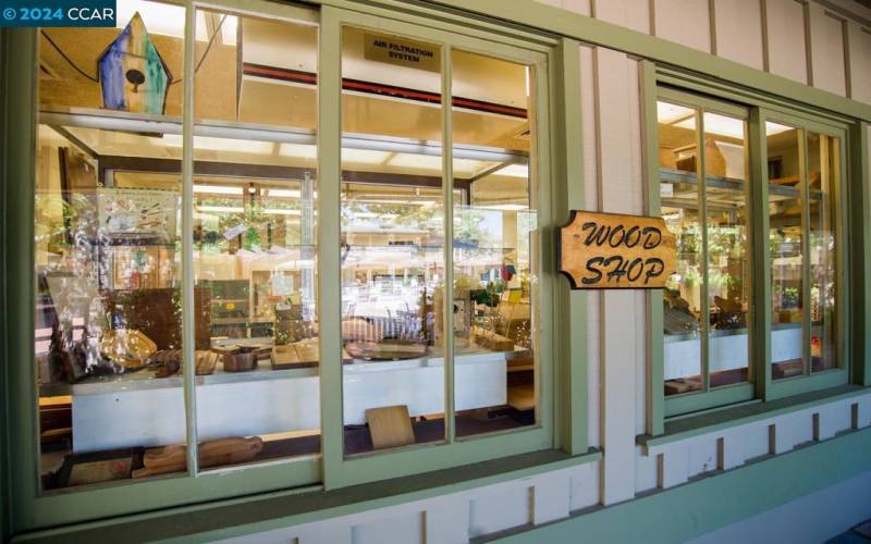 Wood Shop at Gateway Clubhouse