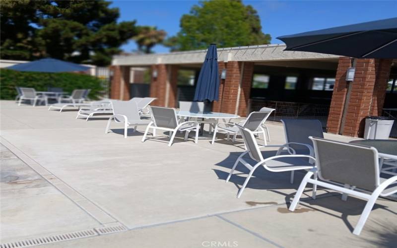 Community pool area.