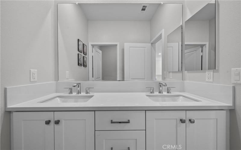 Double Vanity Guest Bath