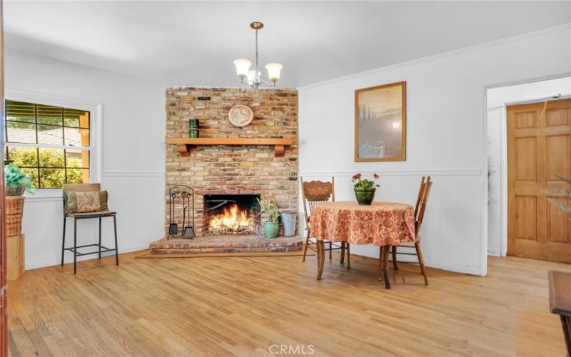 Enter into formal dining room