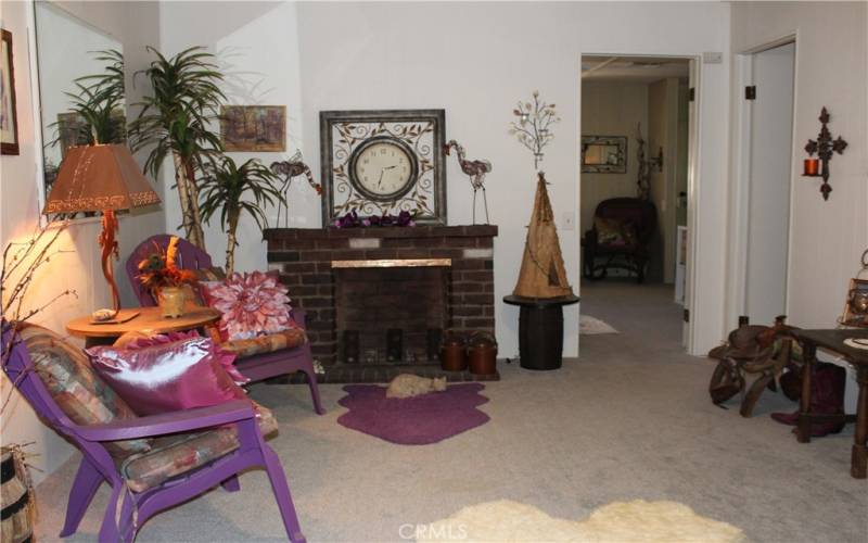 Kitchen view to Family Room