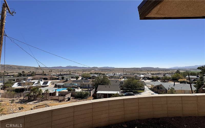 Panoramic views from back yard