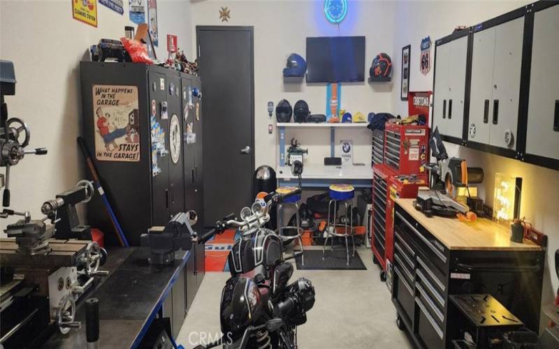 Workspace in Garage