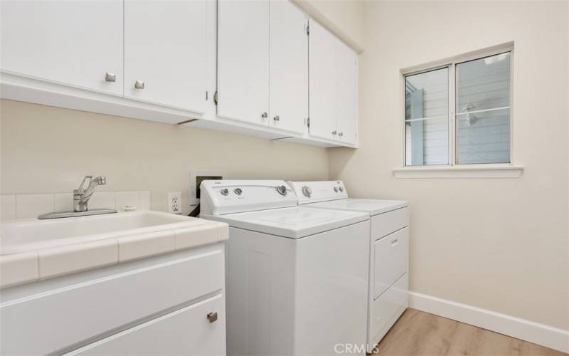 Indoor Laundry Room