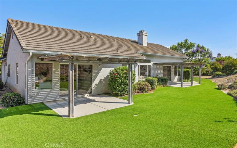 Spacious Low Maintenance Backyard