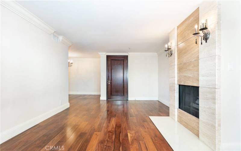 Living Room w/ Fireplace