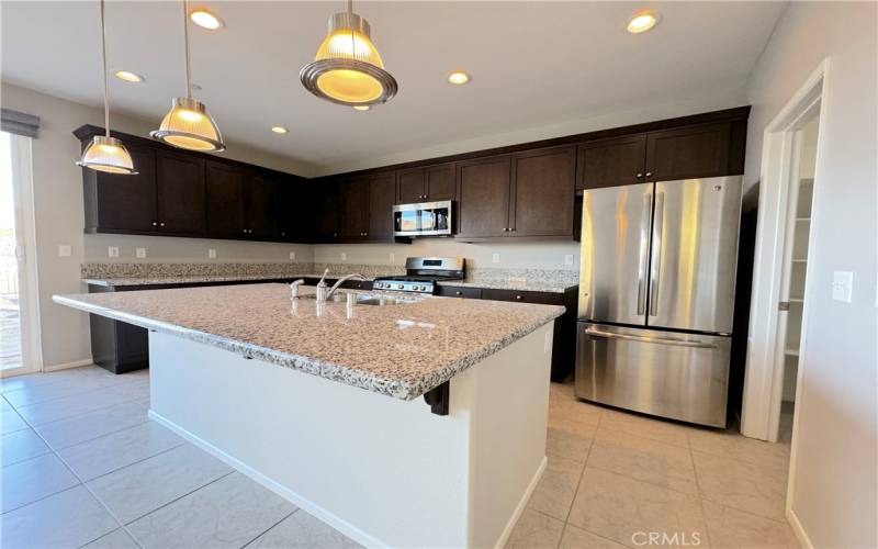 Gourmet Kitchen With Large Center Island