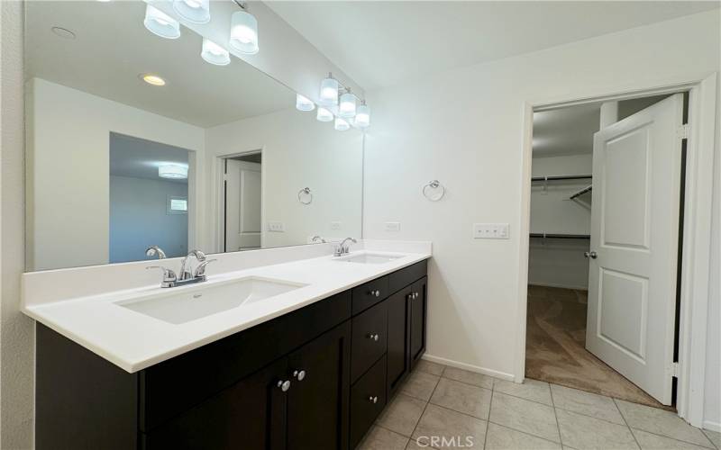 Double Sinks In Primary Bathroom